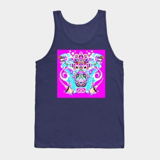 mandala hand in kaiju madness ecopop Tank Top